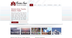 Desktop Screenshot of mariana-amar.com